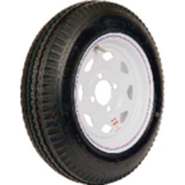 Loadstar Tires Loadstar Bias Tire & Wheel (Rim) Assembly 530-12 5 Hole 6 Ply 30820